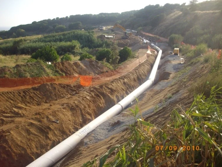 INTERCONNEXIÓ DE LES XARXES D'ABASTAMENT DEL MARESME NORD I ATLL. TRAM BY-PASS DE CAN COLLET I TRAM ROTONDA DE VALLVERIC-TORRENT DE LES PIQUES
																	